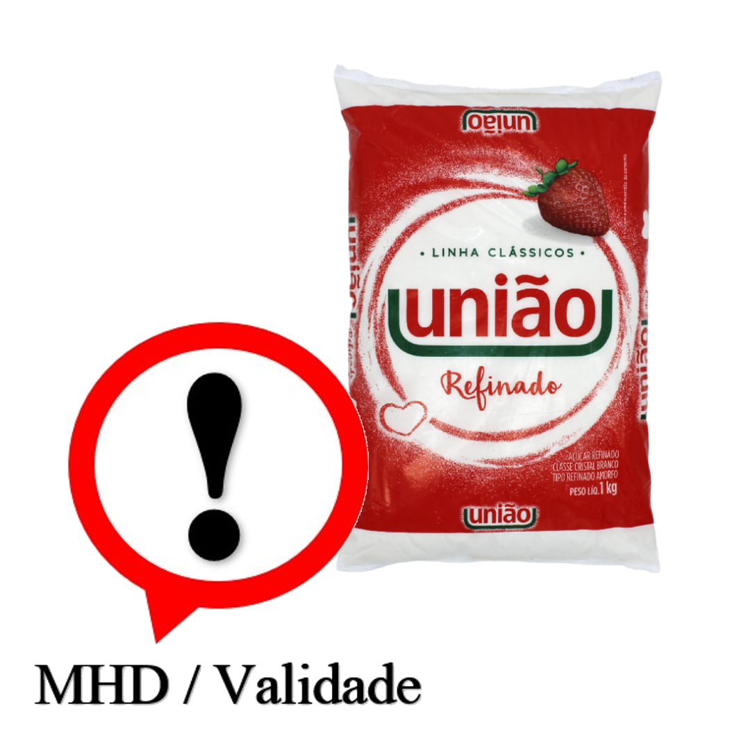 Acucar de Cana, Rohrzucker, Uniao, 1kg