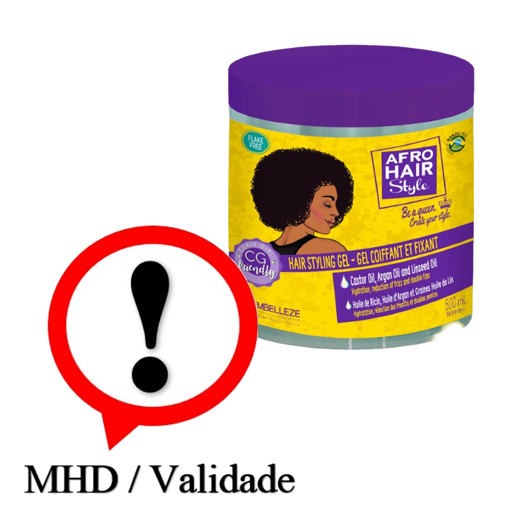 Novex AfroHair Gel Modelador, Haargel, Embelleze, 500ml