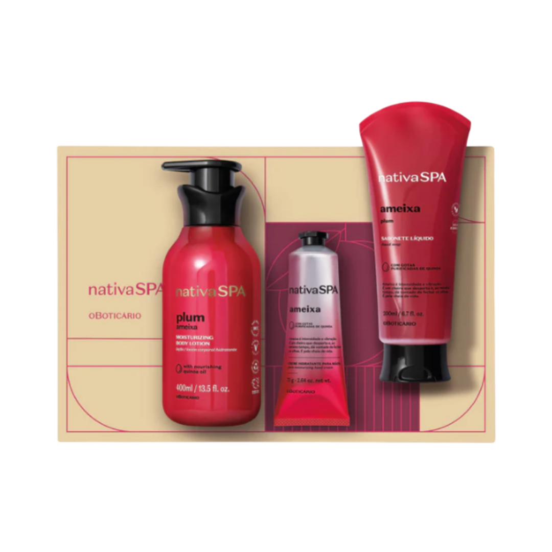 Kit NSPA Ameixa, Geschenkset, Boticário
