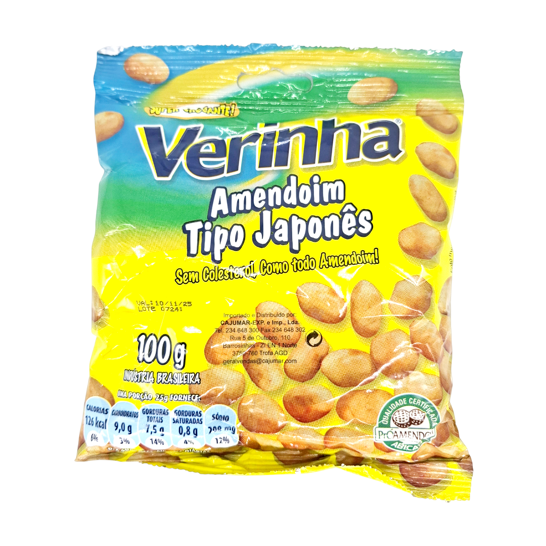 Amendoim tipo Japones, Japanische Erdnüsse, Verinha, 100g