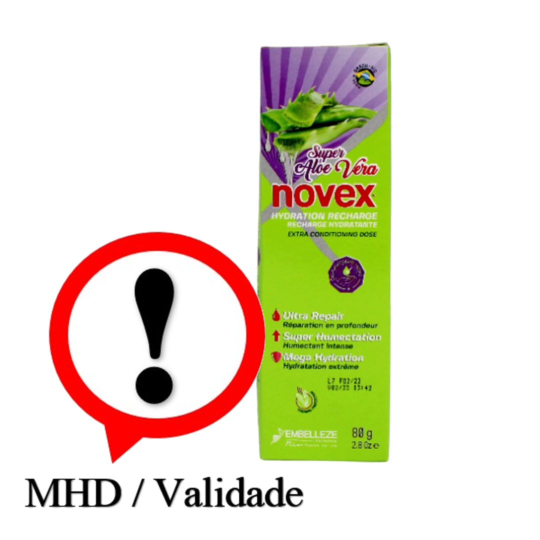 Novex Super Babosao Recarga, Haarcremepaste, Embelleze, 80g