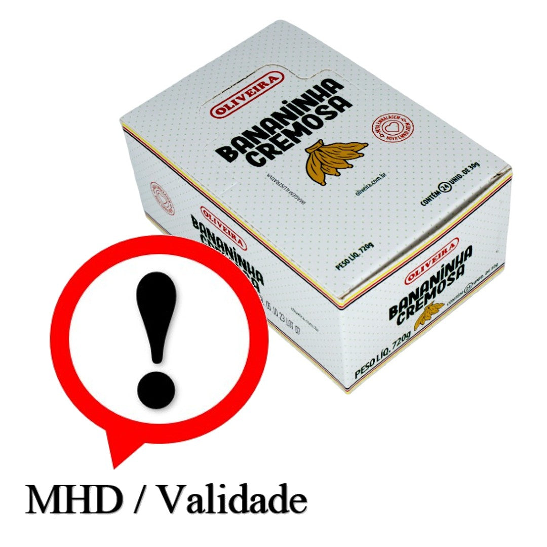Bananenriegel, Bananinha Cremosa, Oliveira, 720g