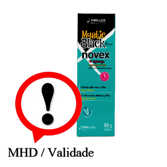 Novex Santo Black Podereoso Recarga, Haarcremepaste, Embelleze, 80g