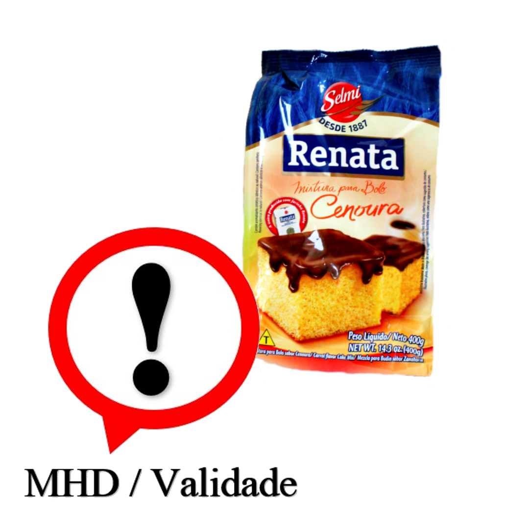 Bolo Cenoura, Backmischung Kuchen Karottengeschmack, Renata, 400g