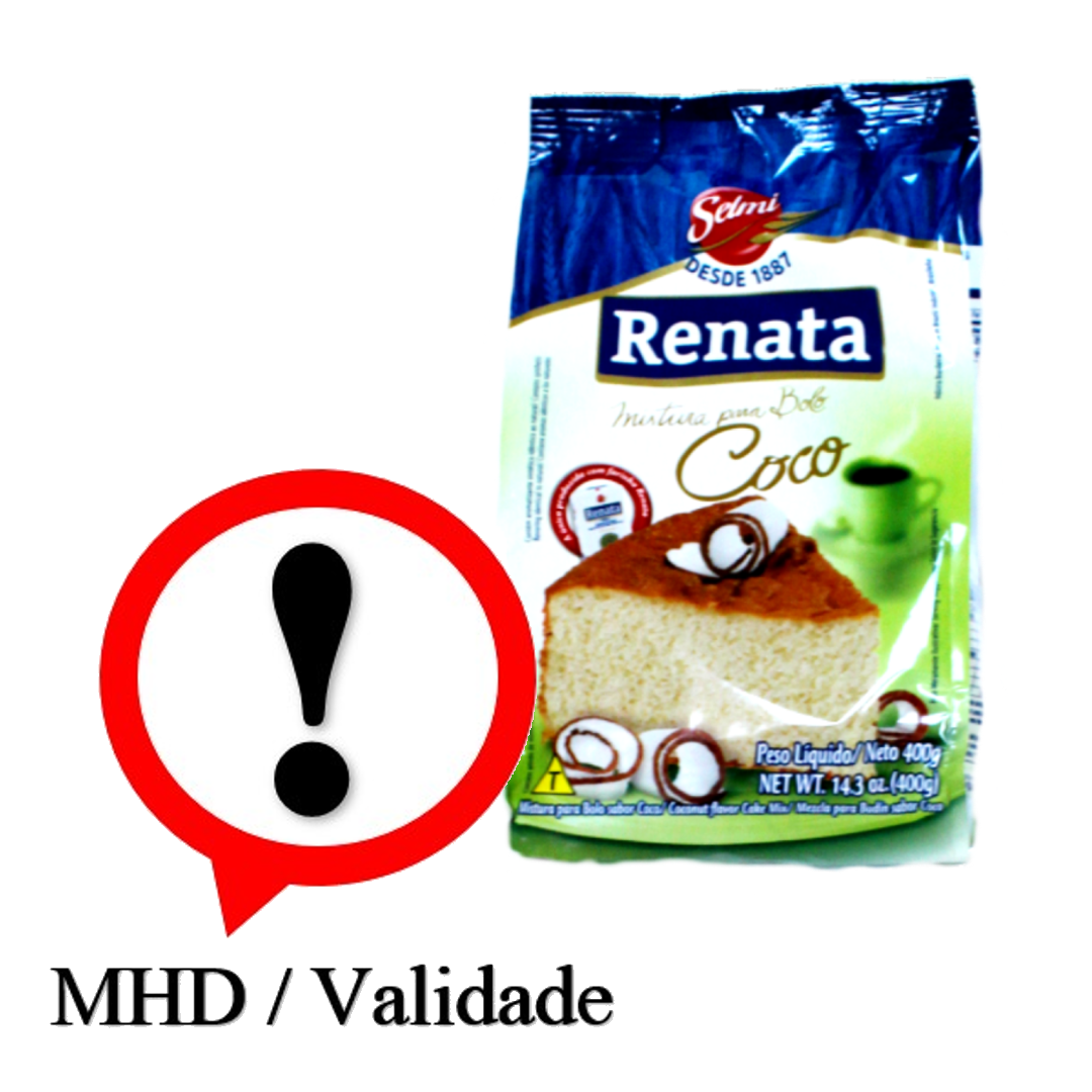 Bolo Coco, Backmischung Kuchen Kokosgeschmack, Renata, 400g