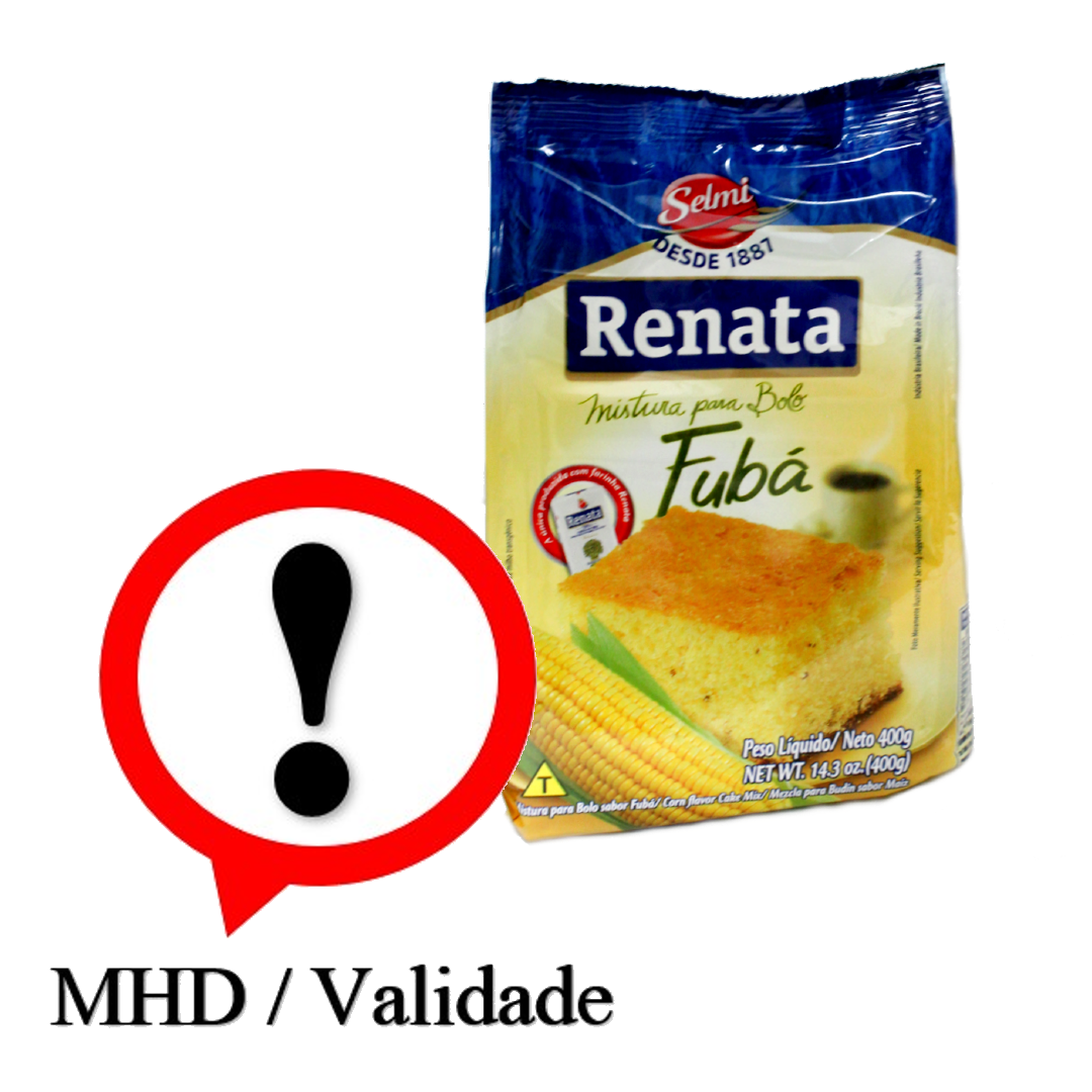 Bolo de Fuba, Backmischung für Kuchen mit Maisgeschmack, Renata, 400g