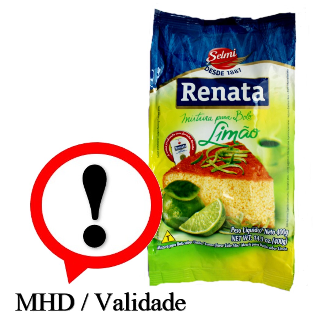 Bolo Limao, Backmischung Kuchen Limettengeschmack, Renata, 400g