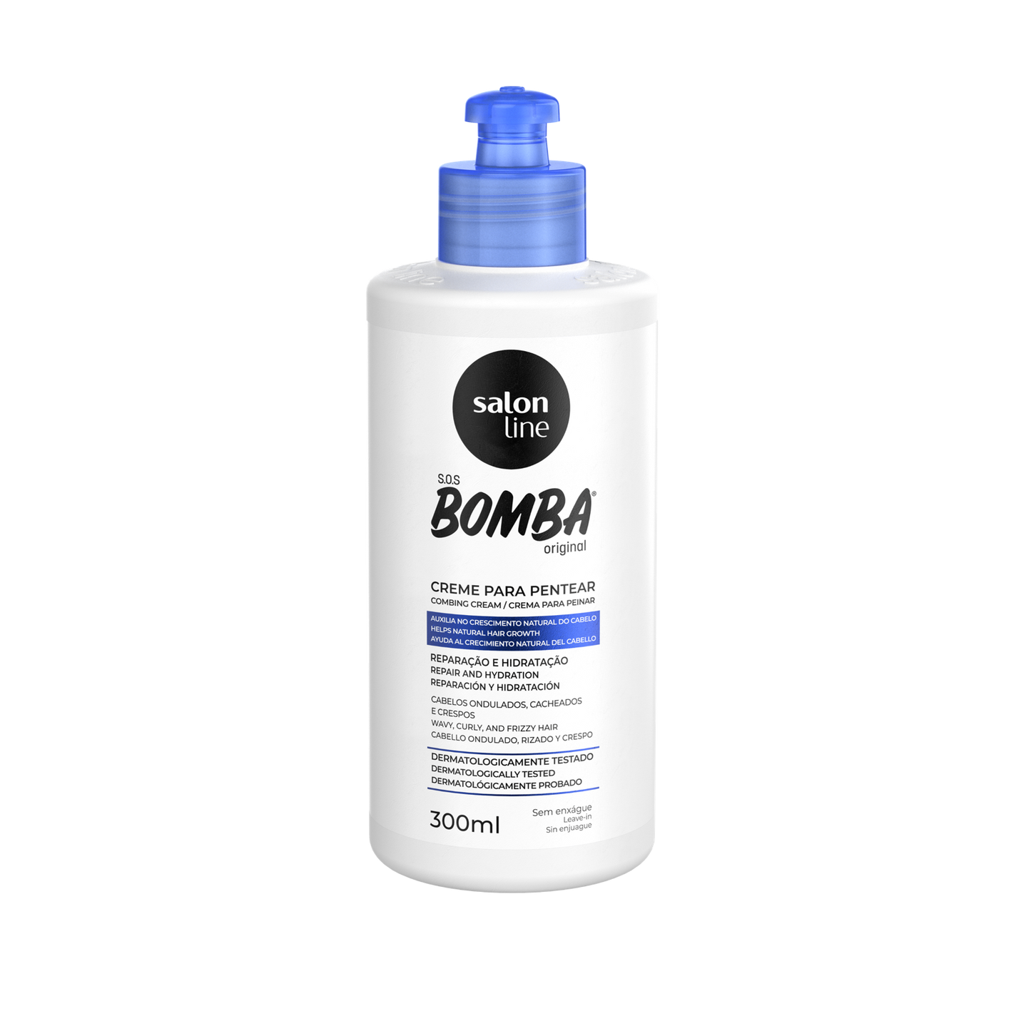 SOS Bomba Creme Pentear, Haarcreme, Salon Line, 500ml
