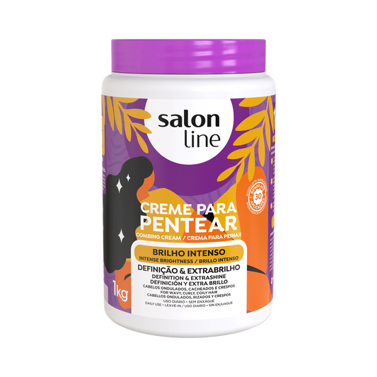 Brilho Intenso/ Maximo Creme Pentear, Haarcreme, Salon Line, 1kg