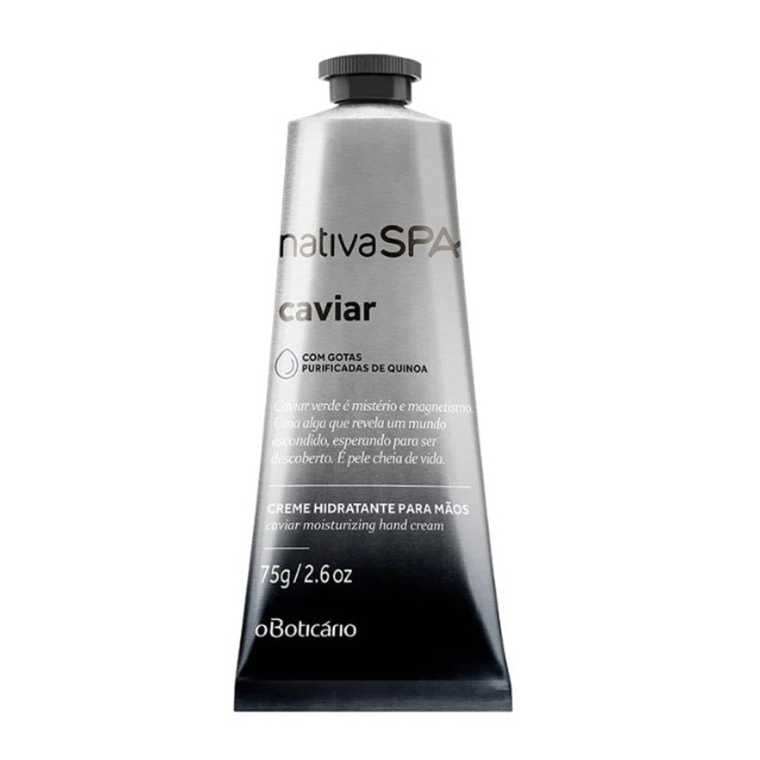 NSPA Creme Maos Caviar, Handcreme, Boticário, 75ml