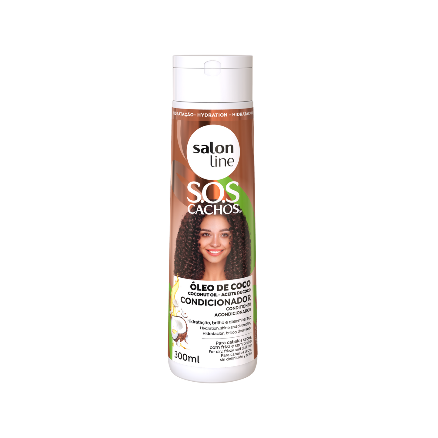 SOS Cachos Coco Condicionador, Spülung, Salon Line, 300ml