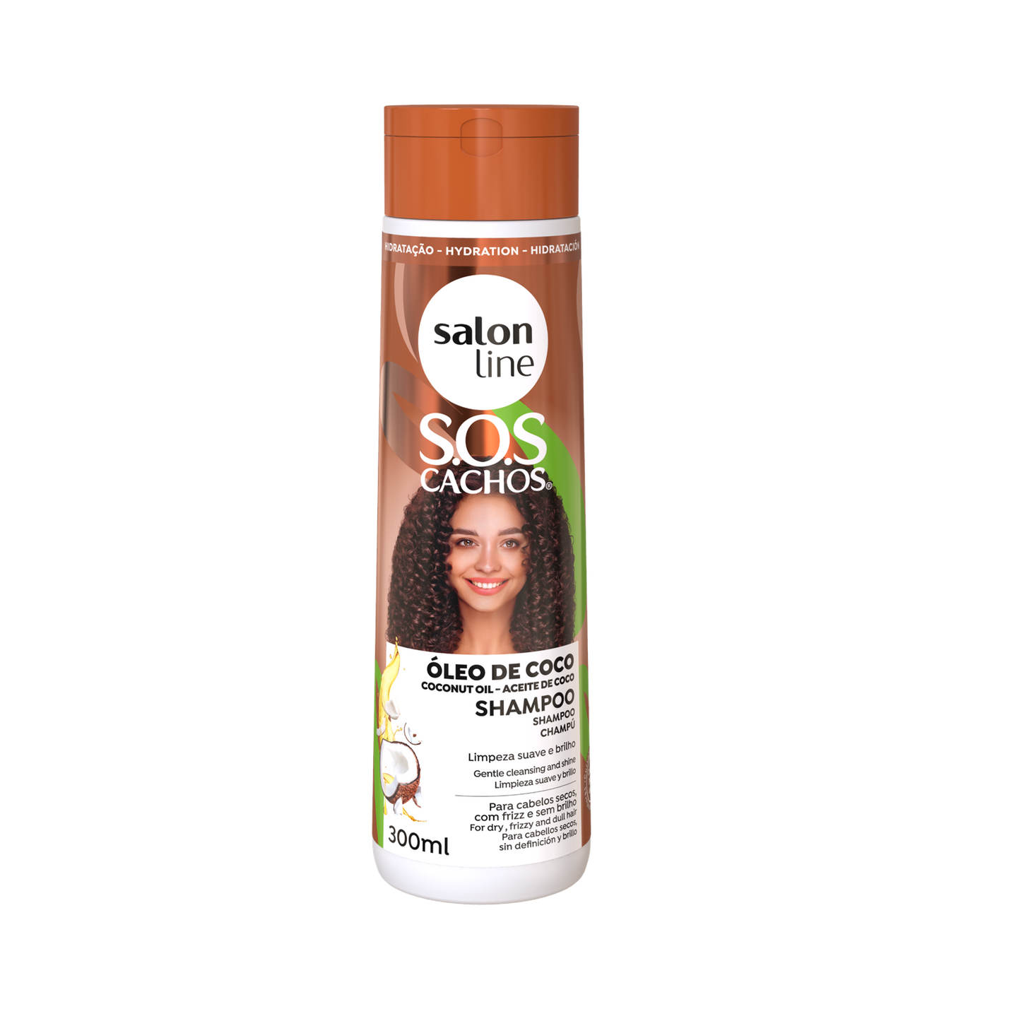 SOS Cachos Coco Shampoo, Salon Line, 300ml