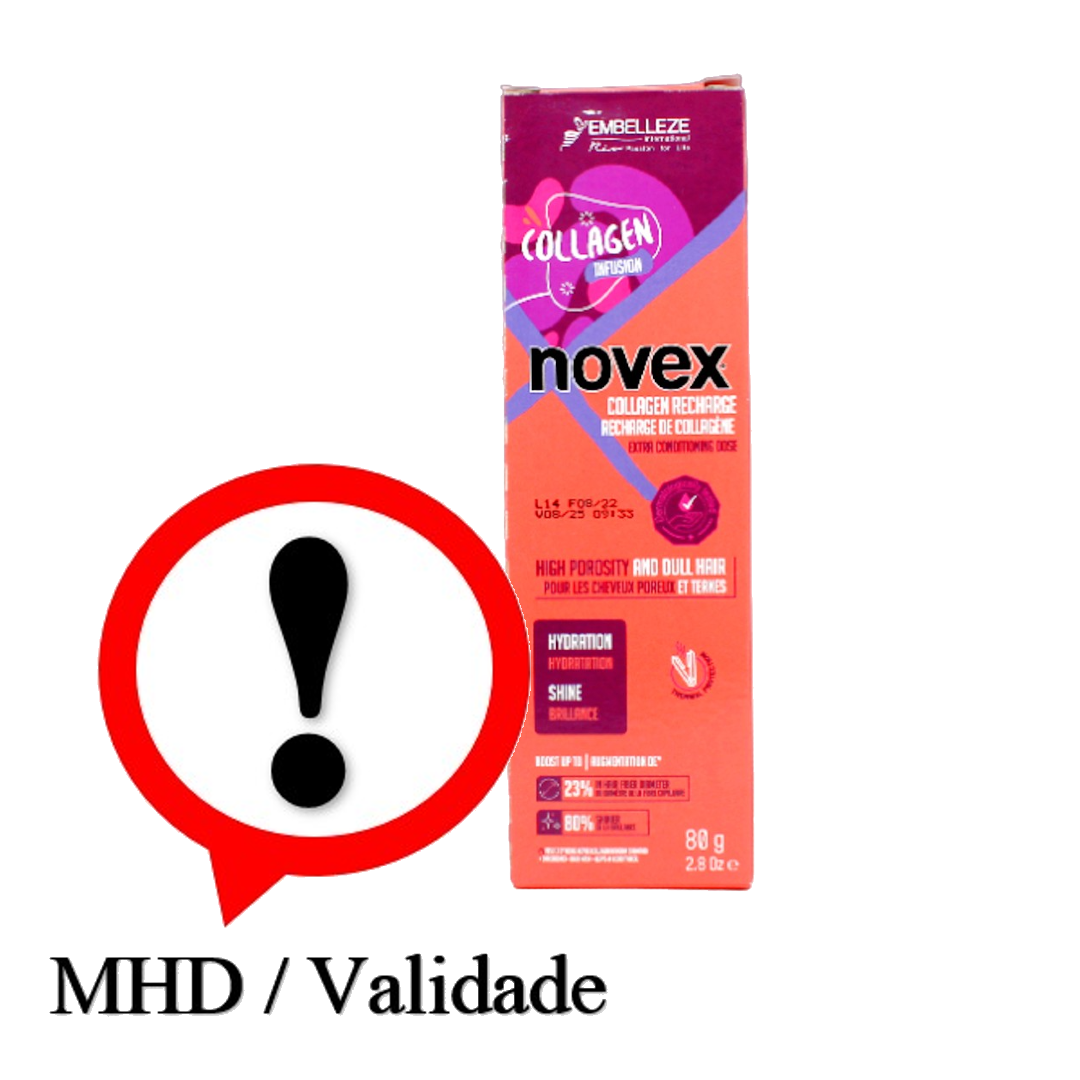 Novex Colagenio Recarga, Haarcremepaste, Embelleze, 80g