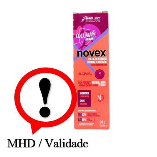 Novex Colagenio Recarga, Haarcremepaste, Embelleze, 80g