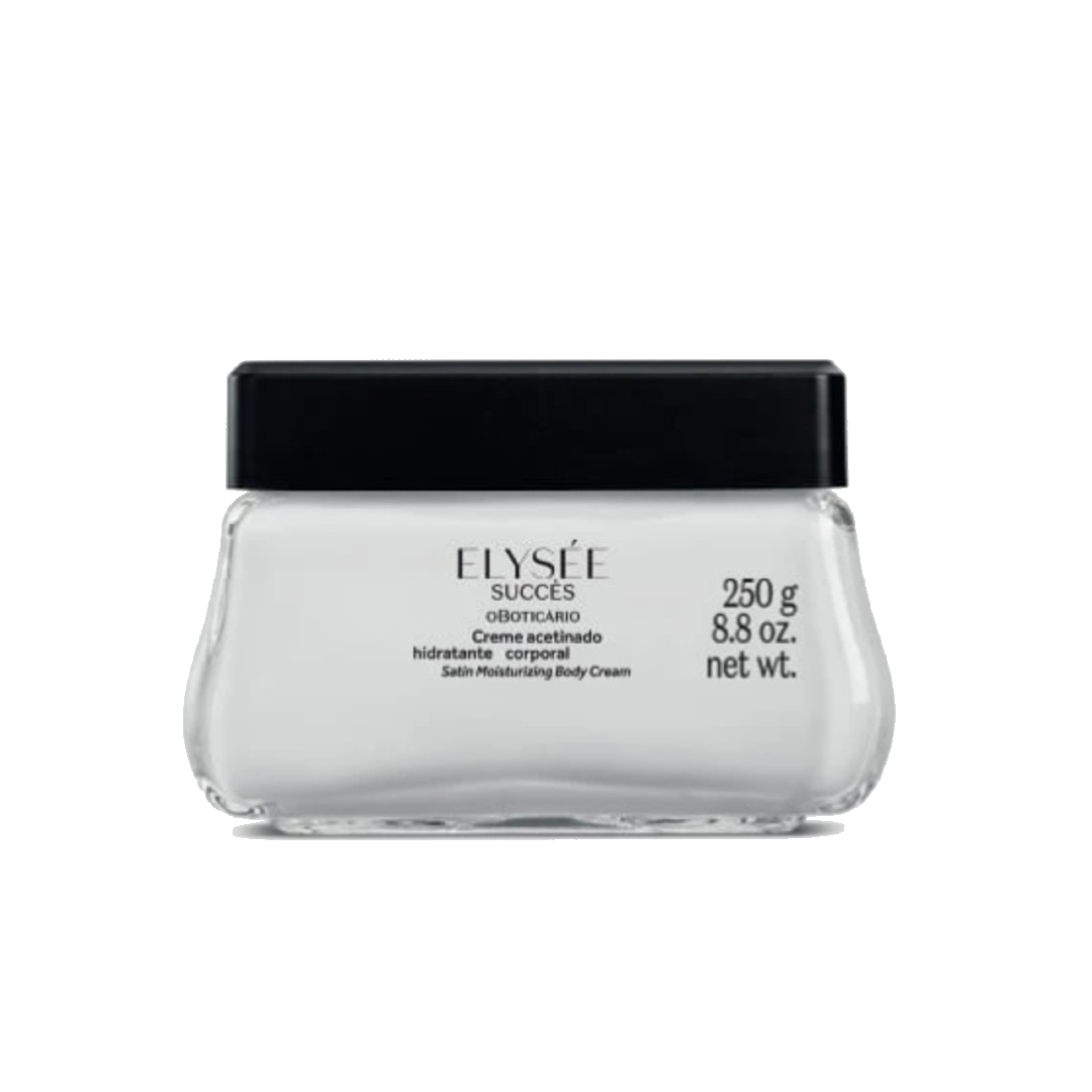 Elysee Succes Creme Hidratante Acetinado, Körpercreme, Boticario, 250g