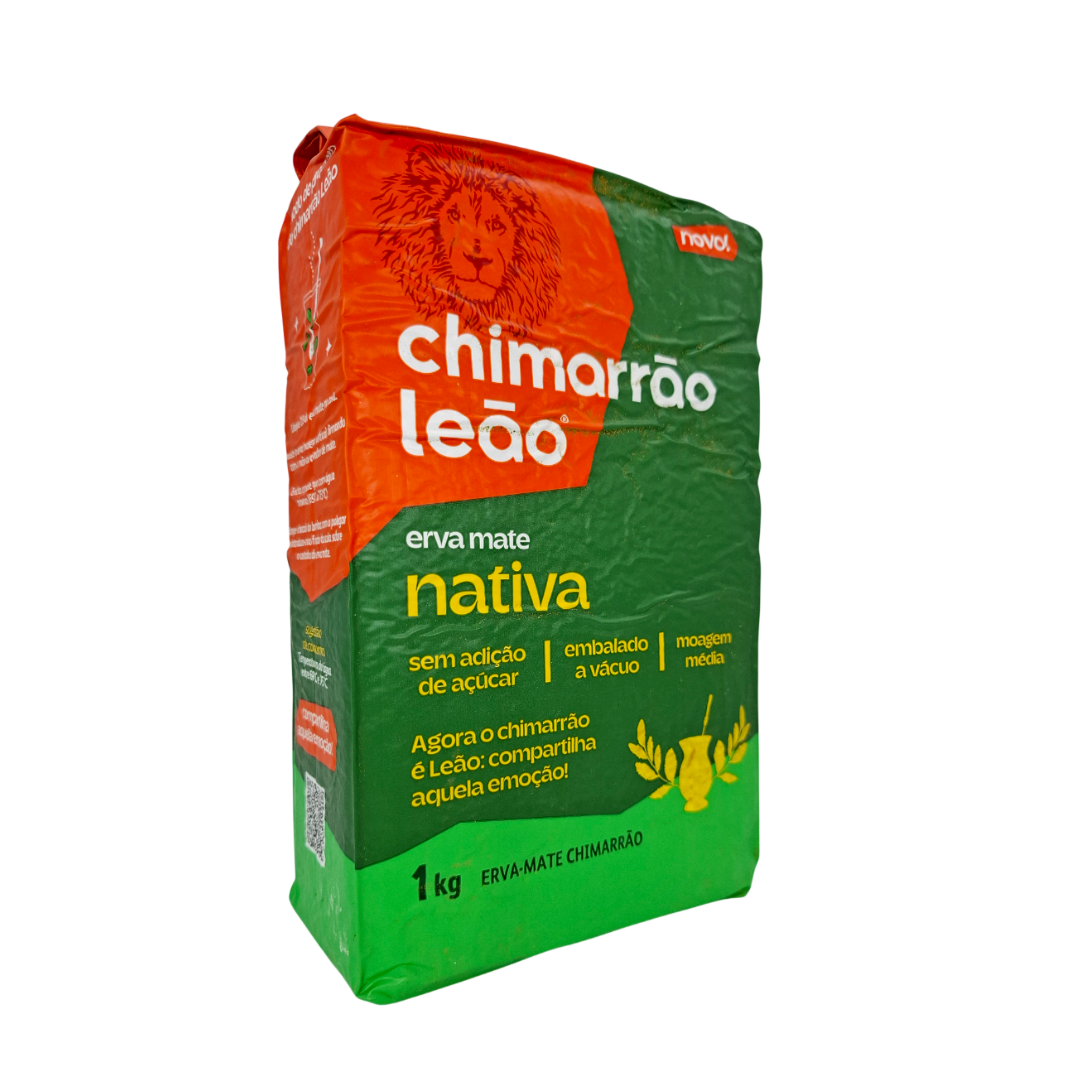 Erva Mate Nativa, Mate-Tee, Yerba Mate, Leao 1kg