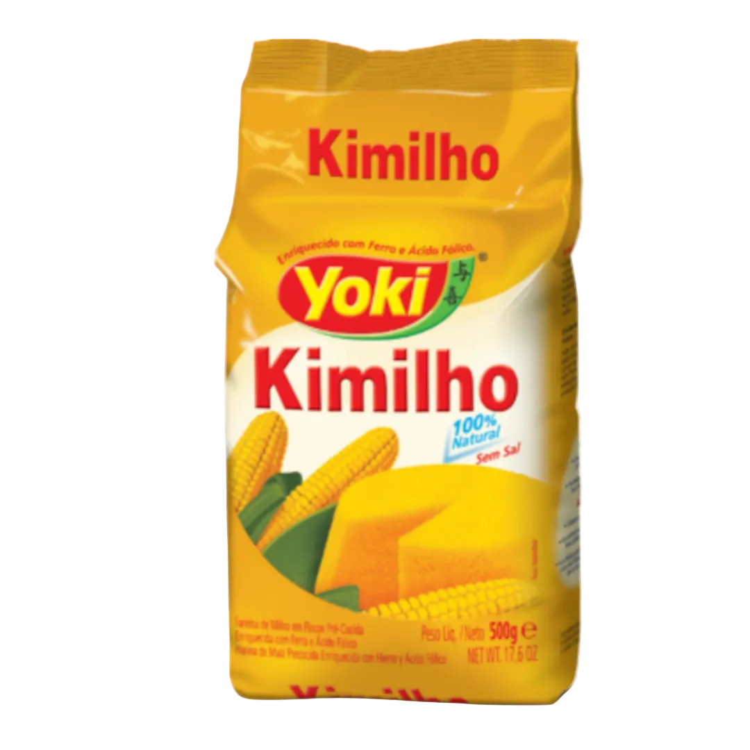 Farinha Milho Kimilho, Maismehlflocken, Yoki, 500g