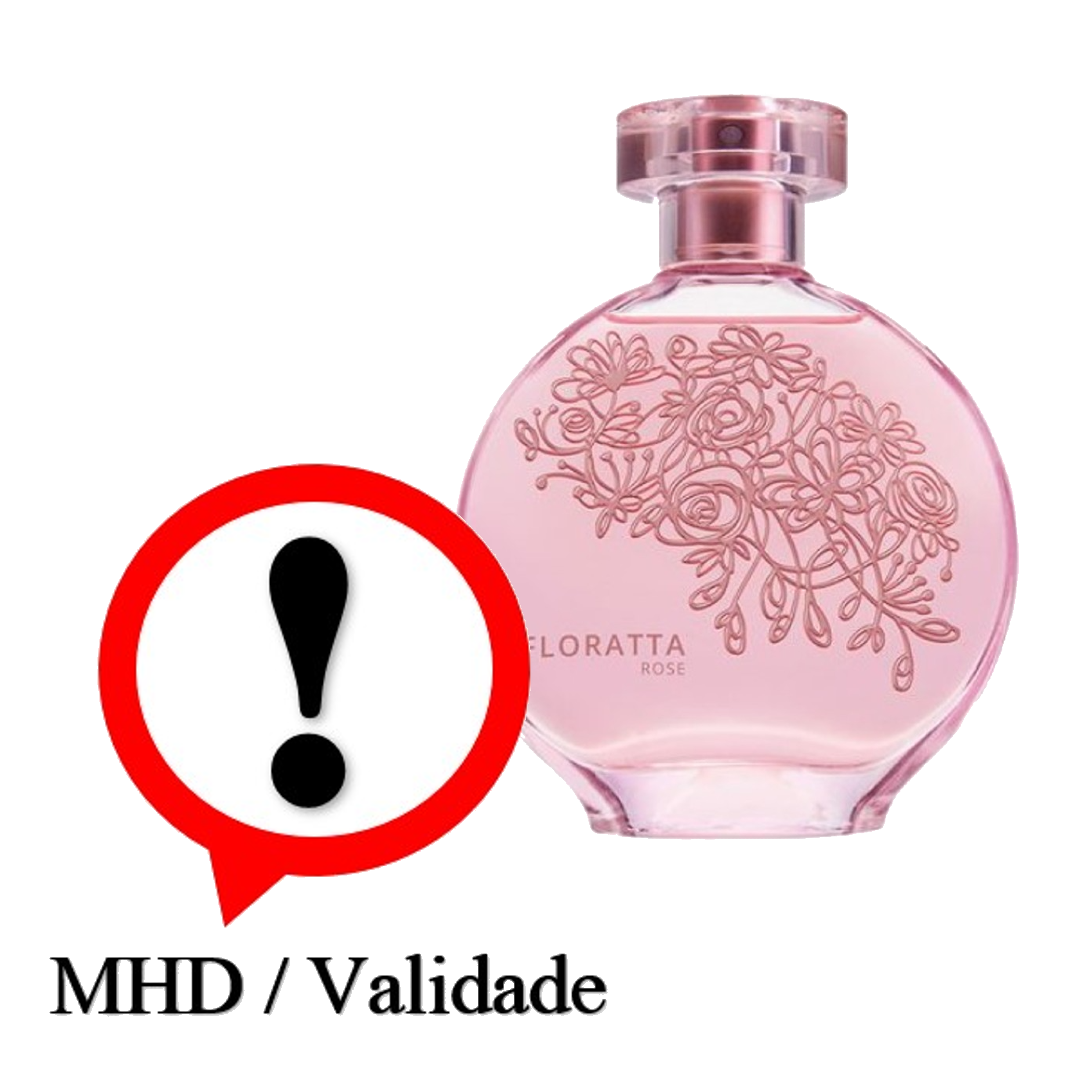 Floratta Rose Eau de Toilette, Boticario, 75ml