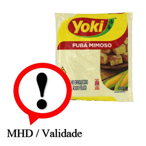 Fuba Farinha Milho, Feines Maismehl, Yoki, 500g