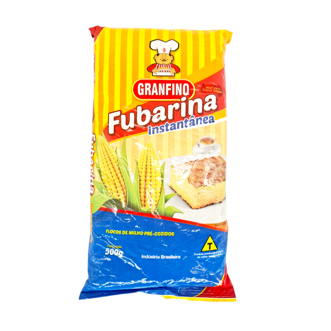 Fubarina Flocos de Milho pré-cozido, Vorgekochte Maisflocken, Granfino 500g