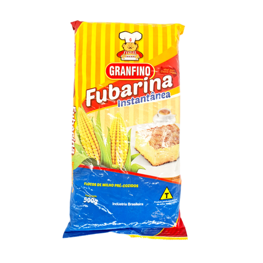 Fubarina Flocos de Milho pré-cozido, Vorgekochte Maisflocken, Granfino 500g