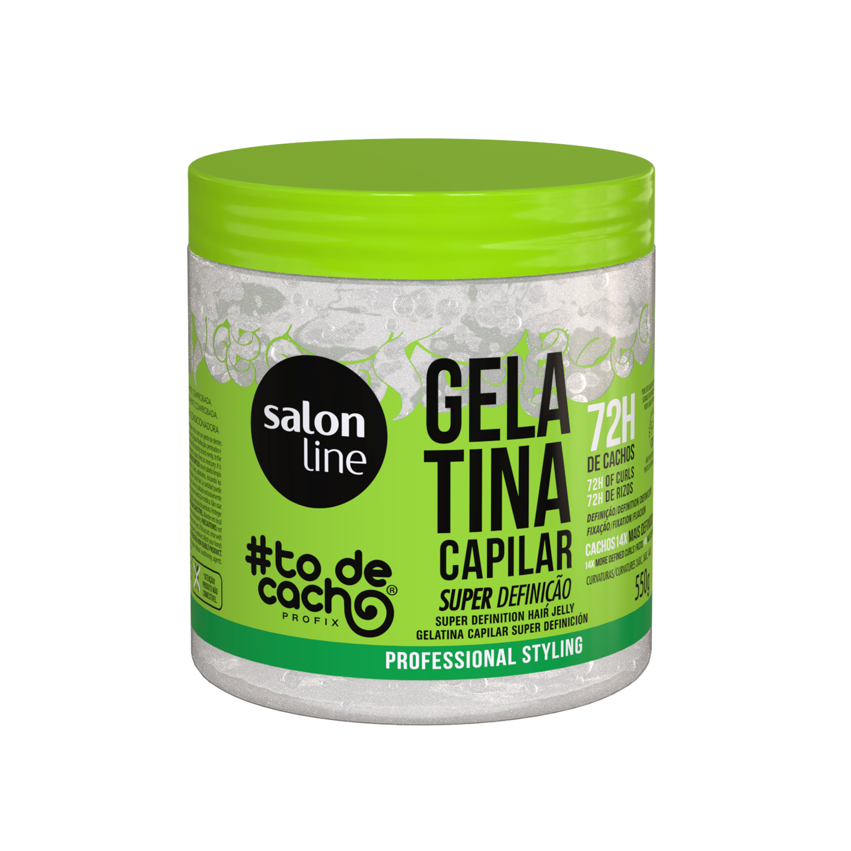 #todecacho Gelatina Super Definicao, Haargelatine, Salon Line, 550g