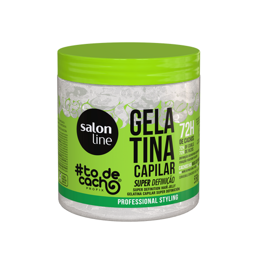 #todecacho Gelatina Super Definicao, Haargelatine, Salon Line, 550g