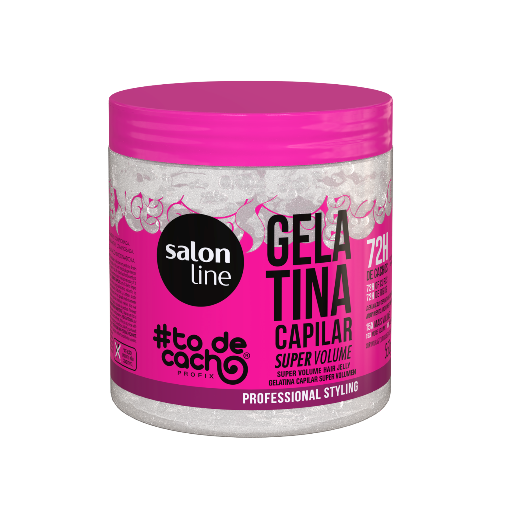 #todecacho Gelatina Super Volume, Haargelatine, Salon Line, 550g