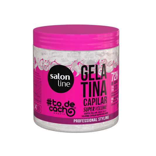 #todecacho Gelatina Super Volume, Haargelatine, Salon Line, 550g