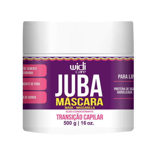Juba Transicao Capilar Mascara, Haarmaske, Widi Care, 500g