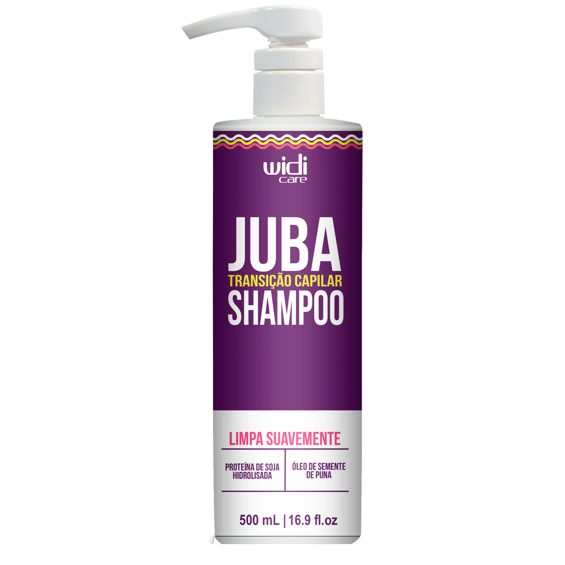 Juba Transicao Capilar Shampoo, Widi Care, 500ml