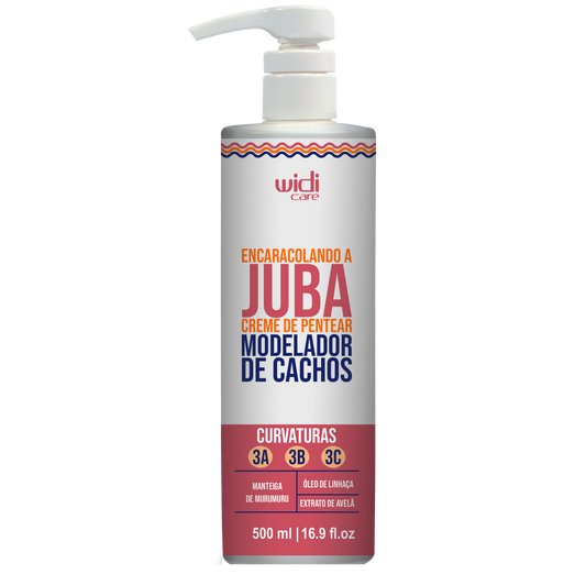 Juba Creme Pentear Cachos, Haarcreme, Widi Care, 500ml
