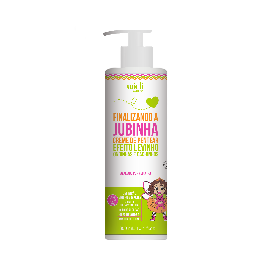 Jubinha Creme Pentear Efeito Levinho, Kämmcreme, Widi Care, 300ml