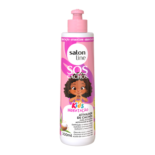 SOS Cachos Kids Ativador, Haarcreme, Salon Line, 300ml