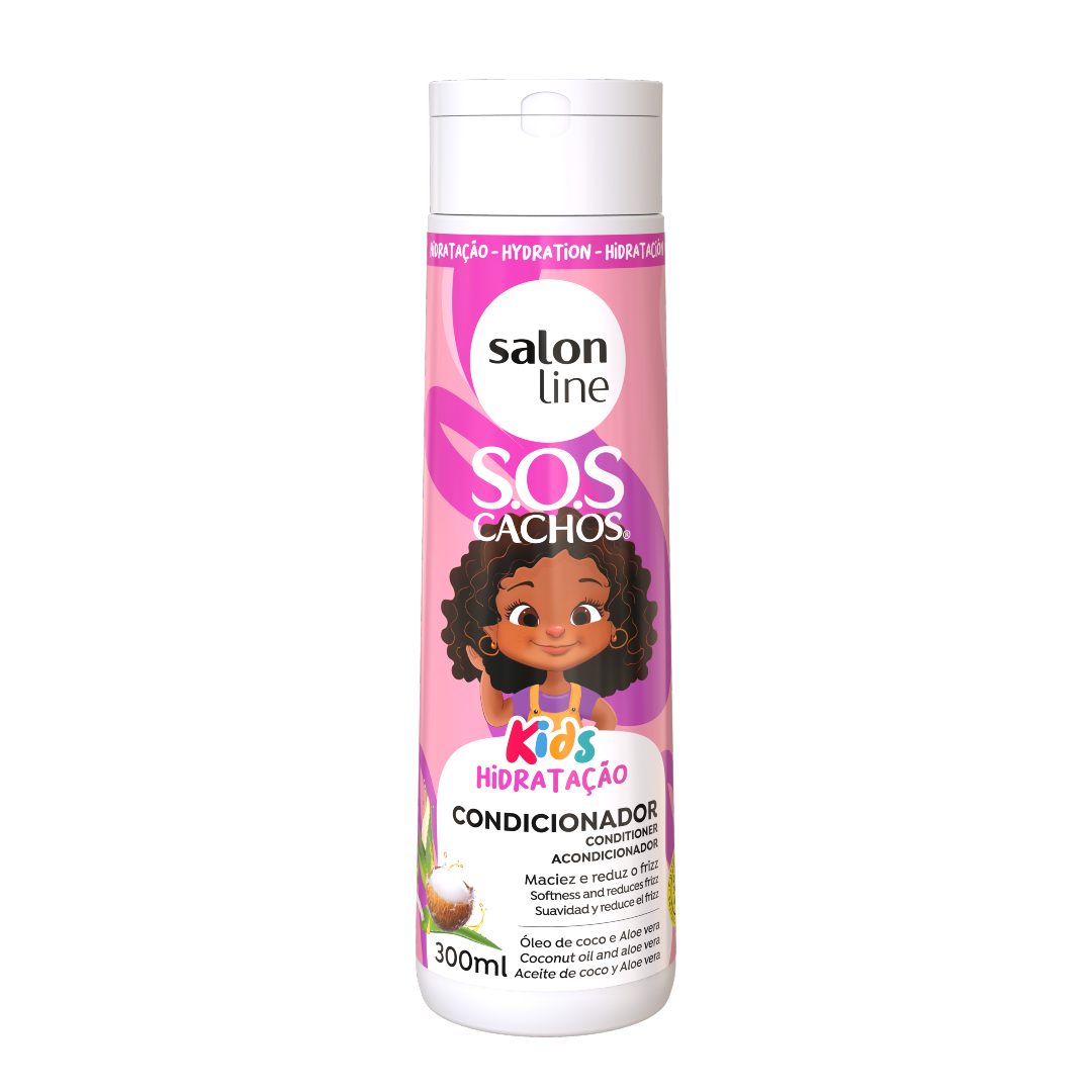 SOS Cachos Kids Condicionador, Spülung, Salon Line, 300ml