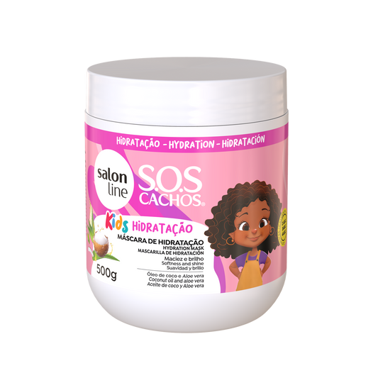 SOS Cachos Kids Máscara, Haarmaske, Salon Line, 500g