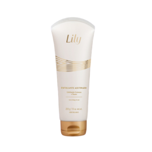 Lily Esfoliante Acetinado, Peeling, Boticário, 200g
