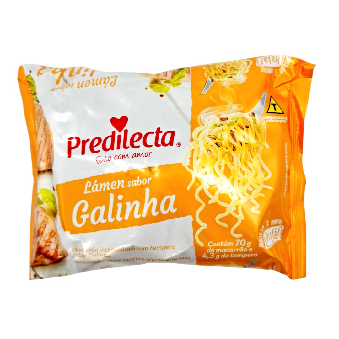 Macarrao Instantaneo Galinha, Nudeln, Predilecta, 74g