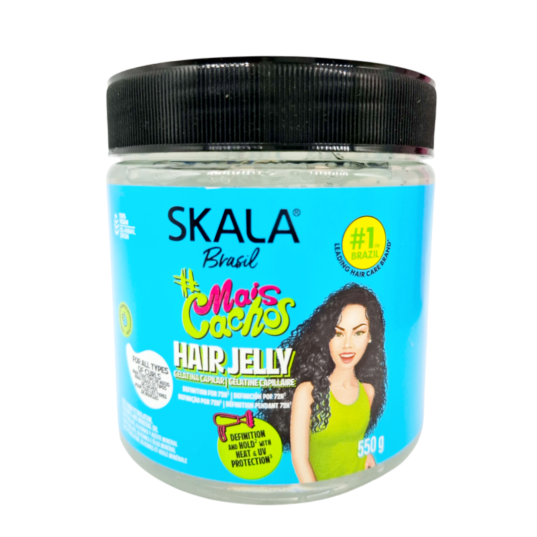 Mais Cachos Gelatina Capilar, Haargel, Skala 550g