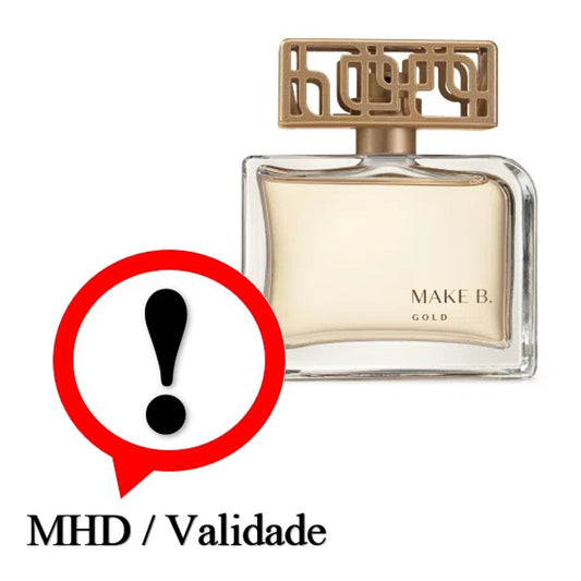 Gold Eau de Parfum Make B., Boticario 75ml