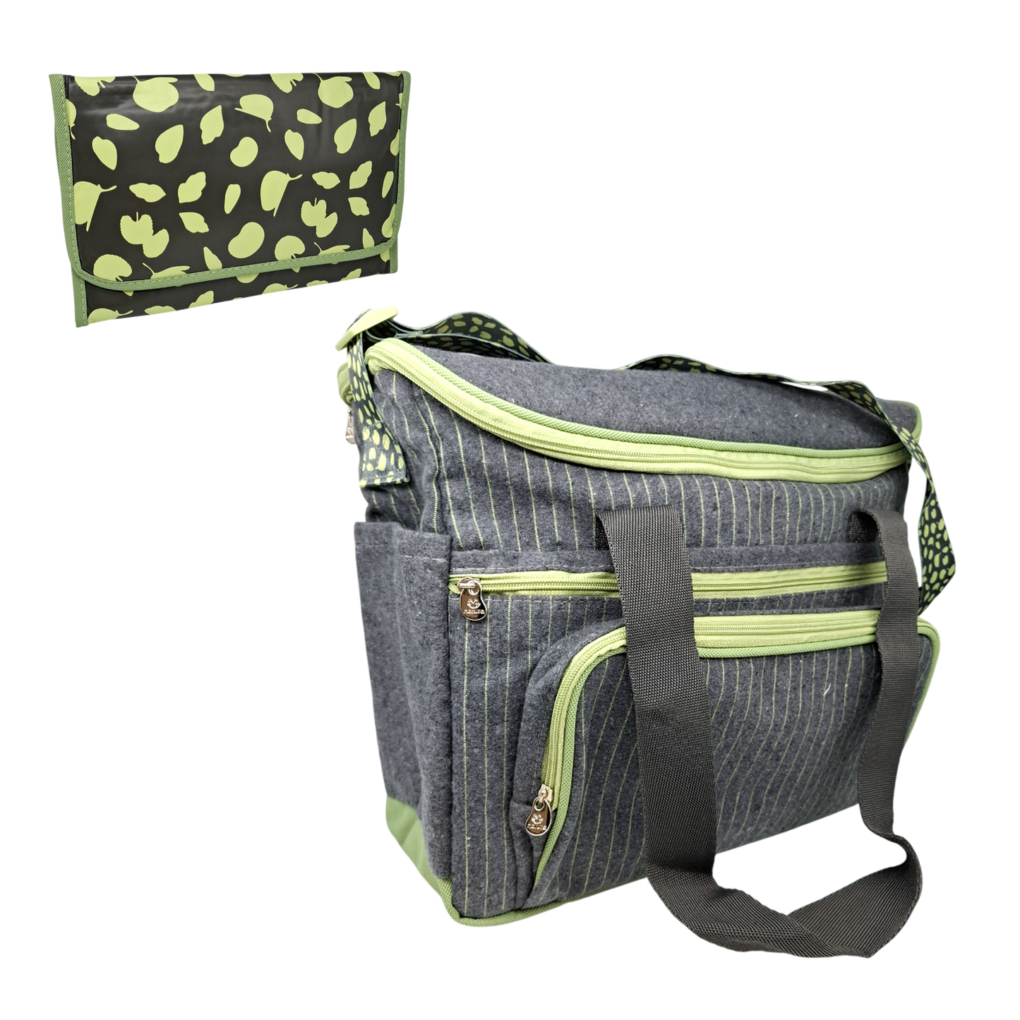 Papai, Mamae e Bebe Bolsa com trocador, Wickeltasche, Natura