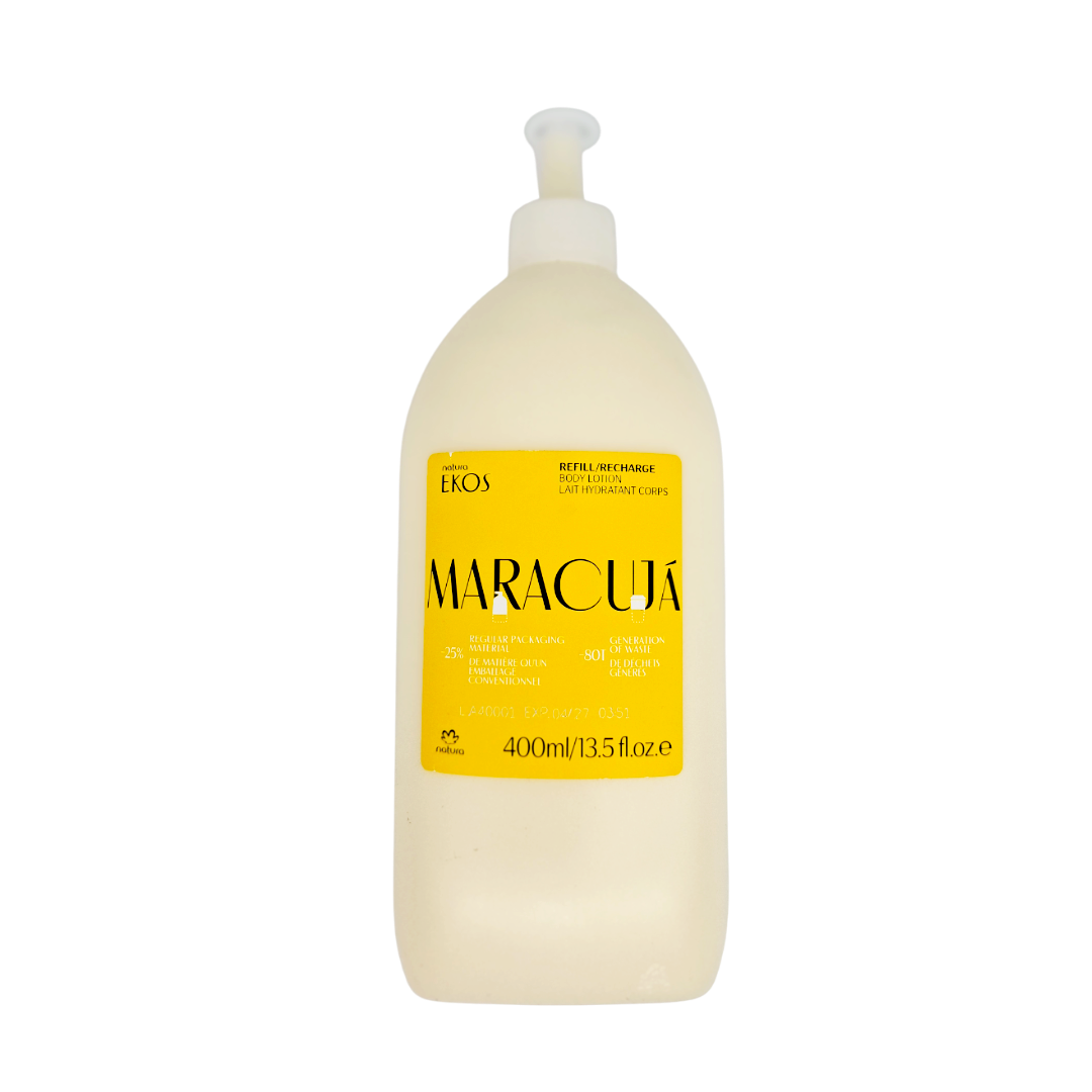 Ekos Loção Maracuja, Körpercreme, Natura, 400ml