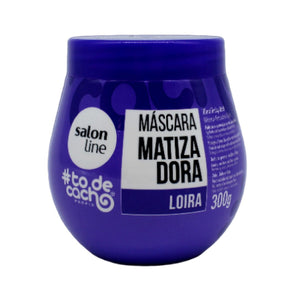 #todecacho Mascara Matizadora Loira, Blond-Tönungsmaske, Salon Line, 300g