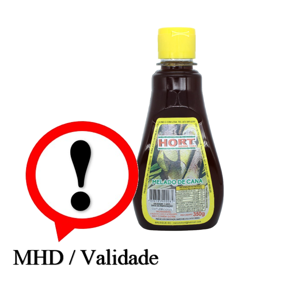 Melado de Cana, Rohmelasse, Melaza de Caña, Hort 350g