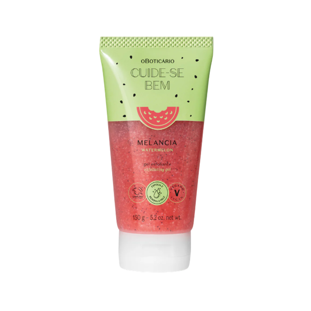 Cuide-se Bem Gel esfoliante Corporal Melancia, Körperpeeling, Boticário 150g