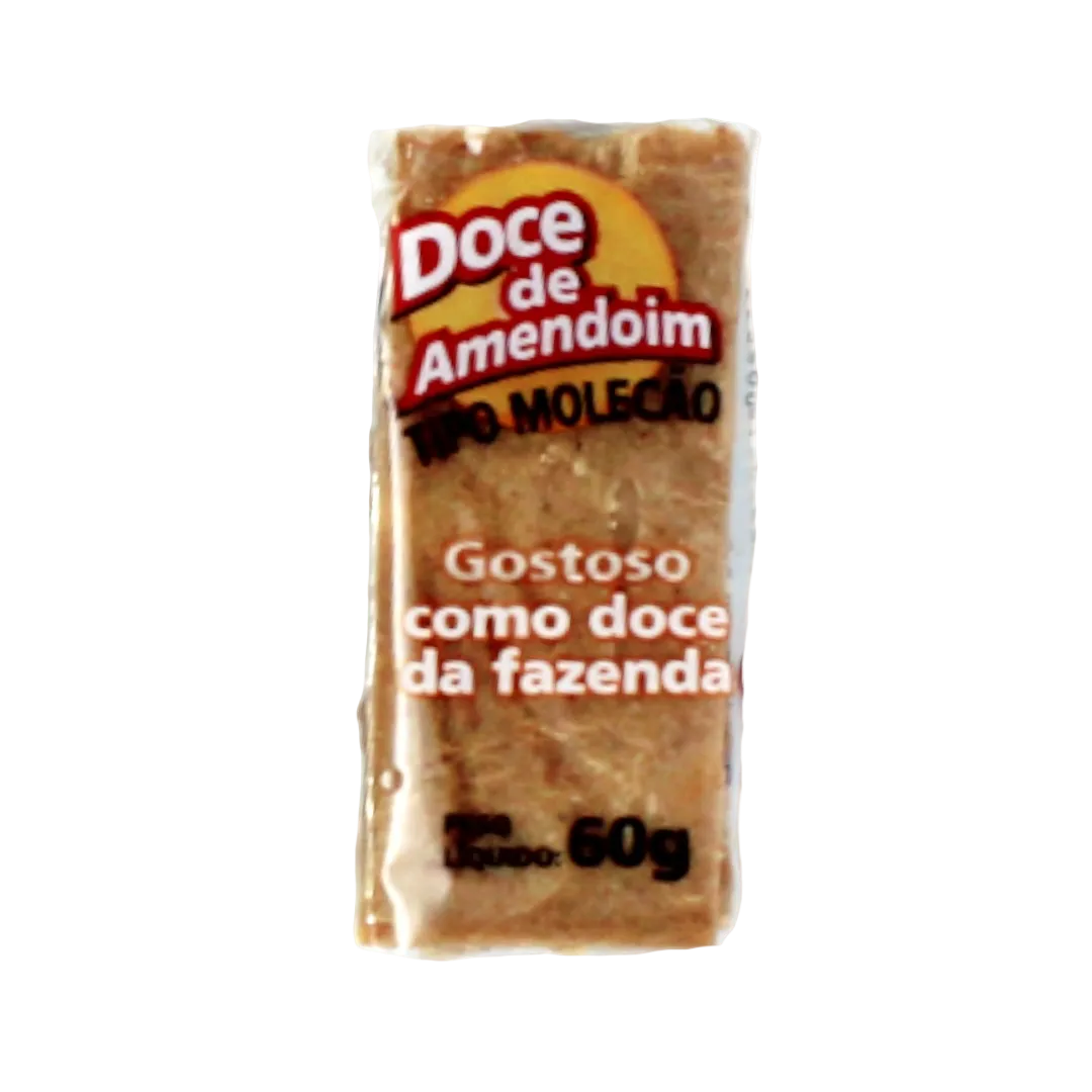 Molecao, Erdnuss-Riegel, Doce de Amendoim, 60g