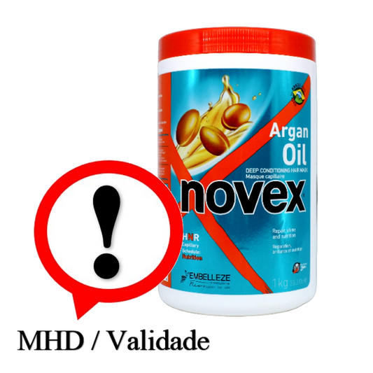 Novex Óleo Argan Mascara, Haarmaske, Embelleze, 1Kg