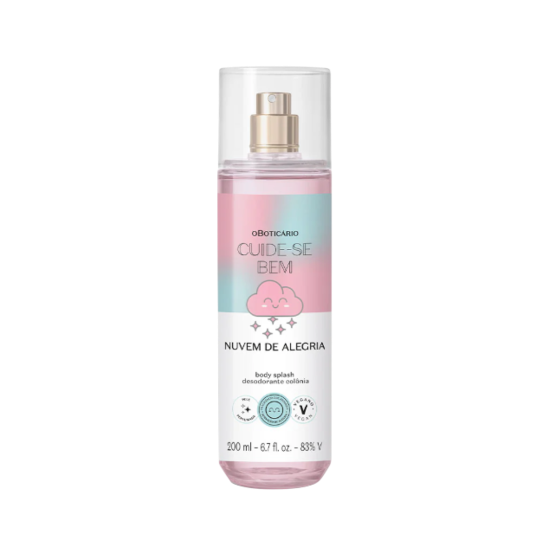 CSB Nuvem de Alegria Body Splash, Körpersplash, Boticário 200ml
