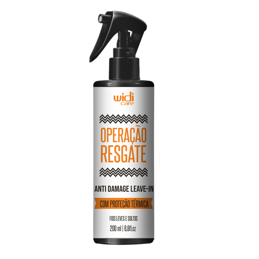 Operacao Resgate Leave-in, Hitzeschutz, Widi Care, 200ml
