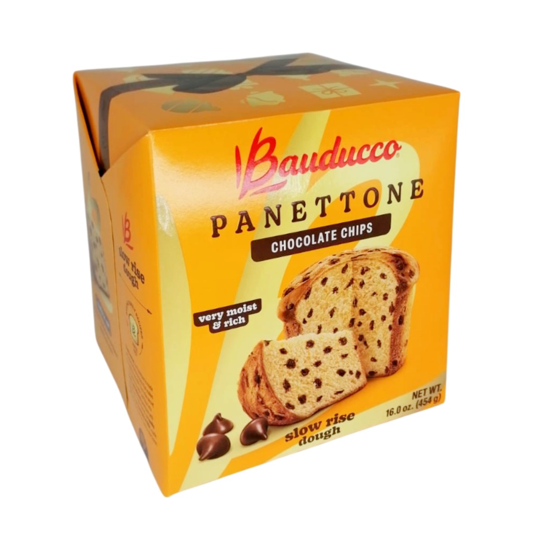 Panettone com chocolate, Bauducco 454g